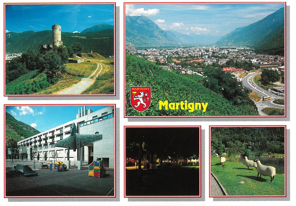 Postcards 17789 Martigny