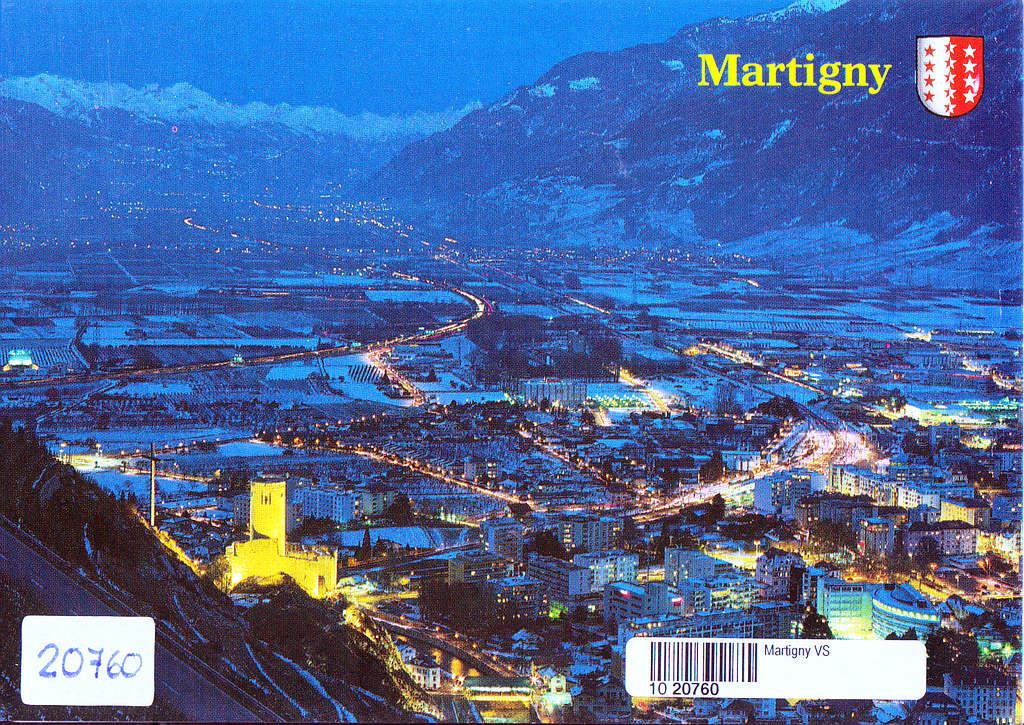 Postcards 20760 w Martigny