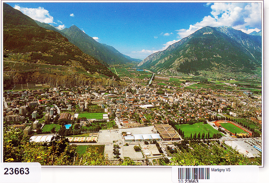 Postcards 23663 Martigny