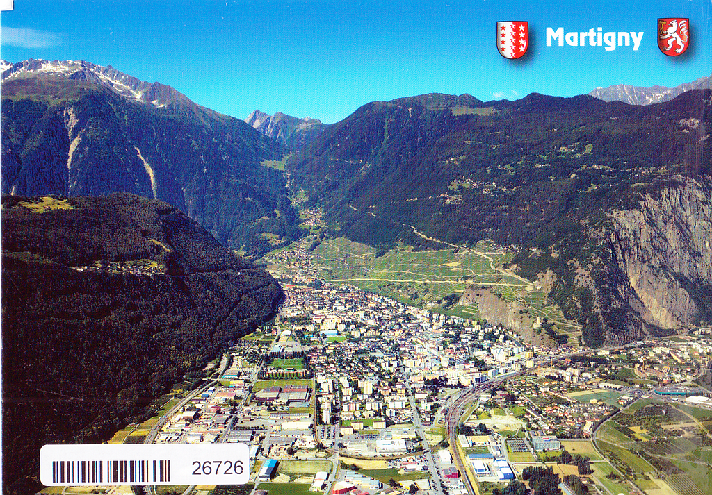 Postcards 26726 Martigny