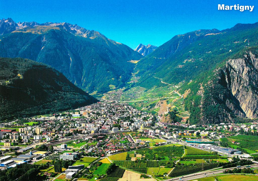 Postcards 28587 Martigny