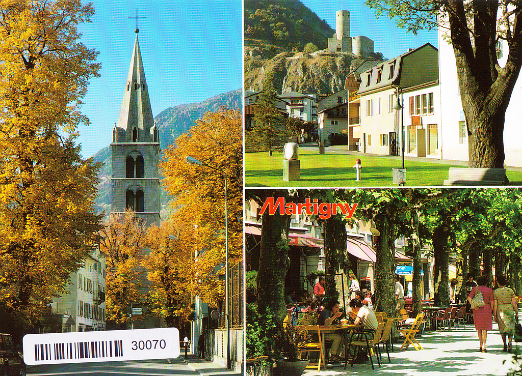 Postcards 30070 Martigny