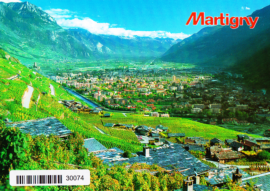 Postcards 30074 Martigny