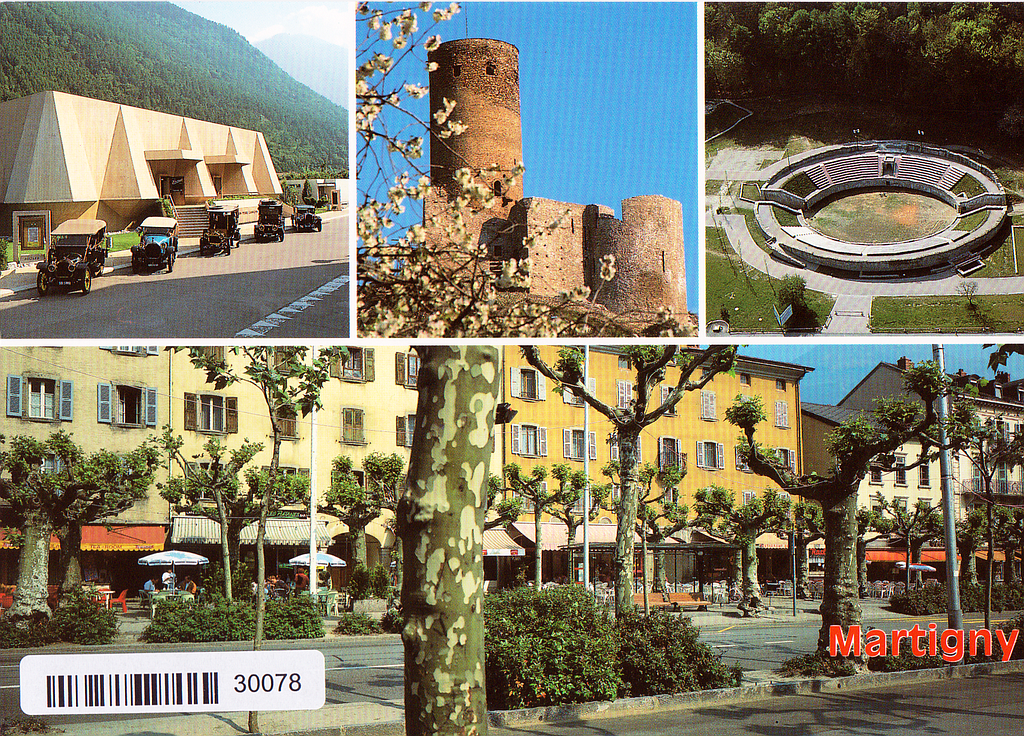 Postcards 30078 Martigny