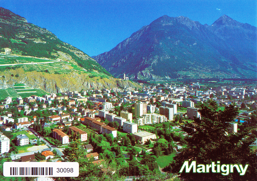Postcards 30098 Martigny