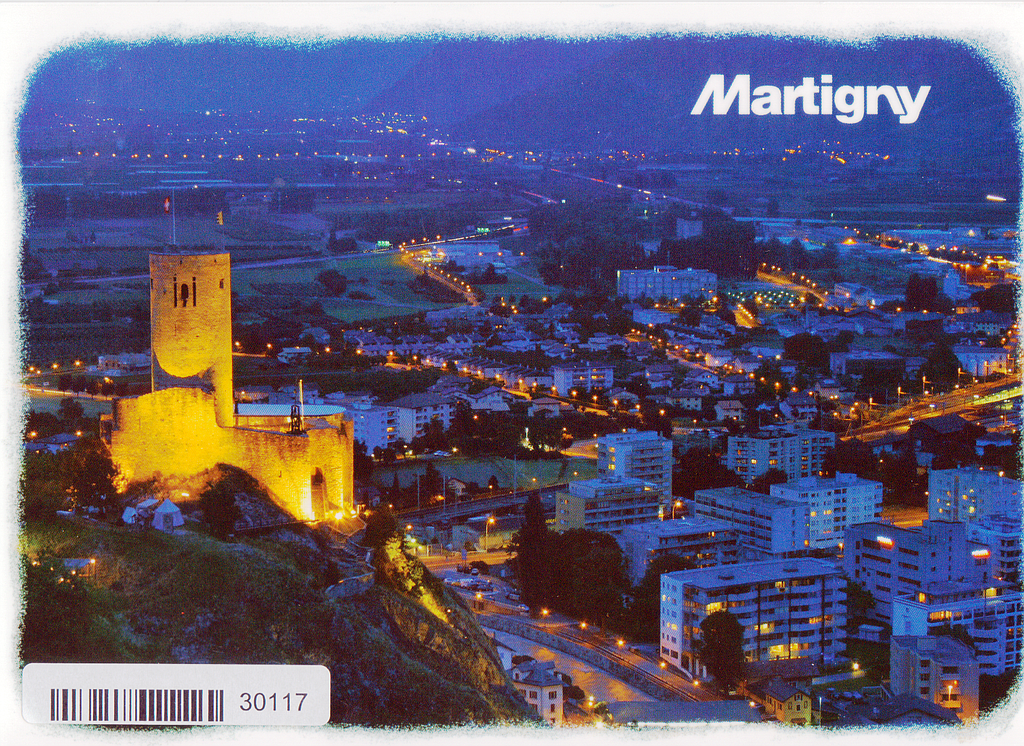 Postcards 30117 w Martigny