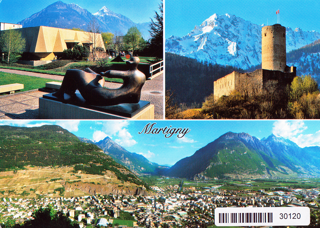 Postcards 30120 Martigny