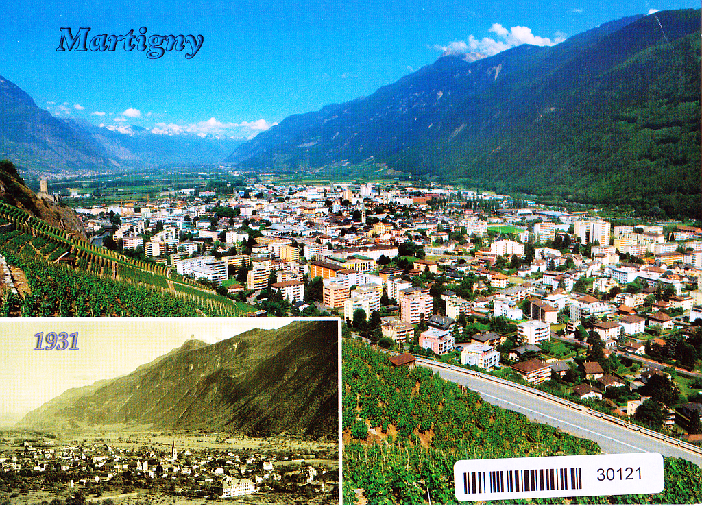 Postcards 30121 Martigny