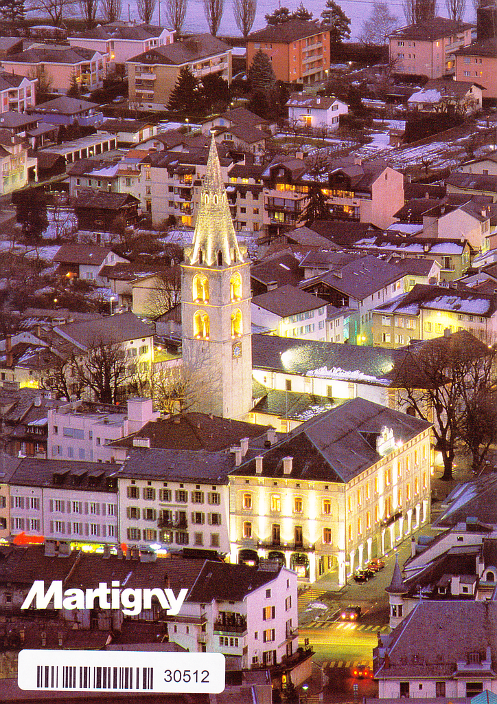 Postcards 30512 w Martigny