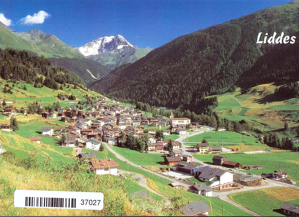 Postcards 37027 Liddes, La vallée d'Entremont
