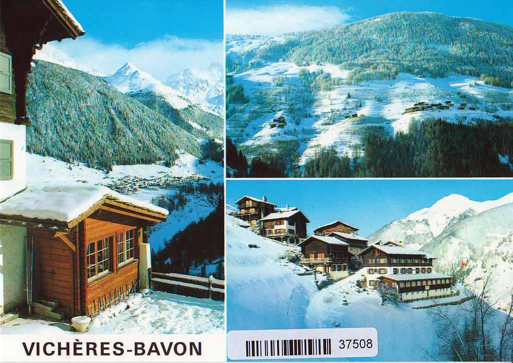 Postcards 37508 w Vichères-Bavon