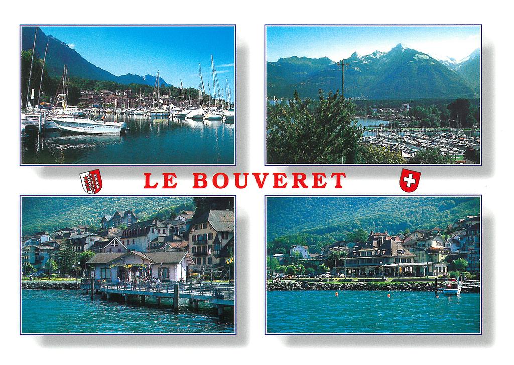 Postcards 11777 le Bouveret VS Port-Valais