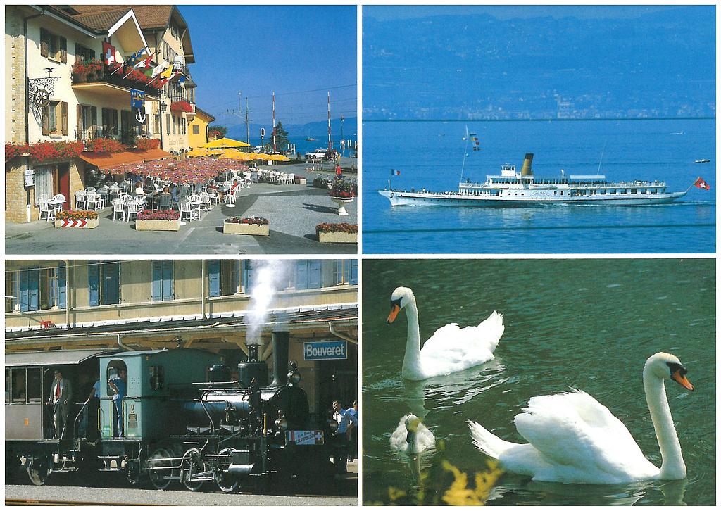 Postcards 20026 Le Bouveret (VS) Port-Valais