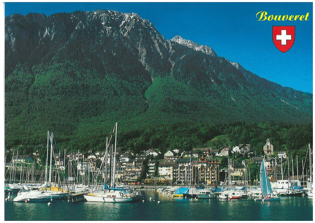 Postcards 24887 Le Bouveret (VS) Port-Valais