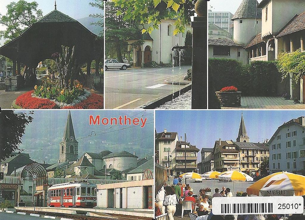 Postcards 25010 Monthey