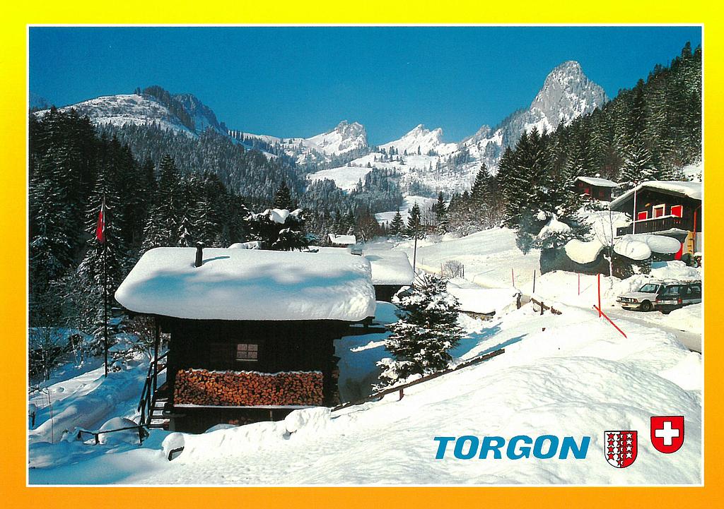 Postcards 16019 w Torgon (VS) Portes du Soleil