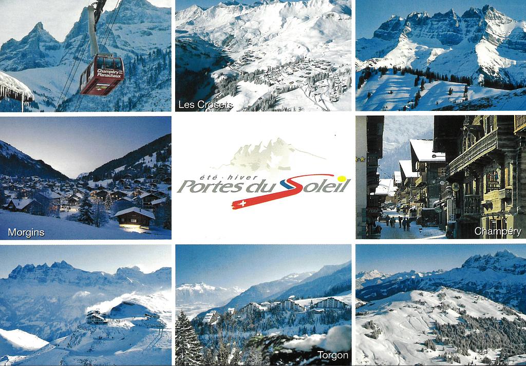 Postcards 24572 w Portes du Soleil (Champéry, Torgon, Morgins, Les Crosets)