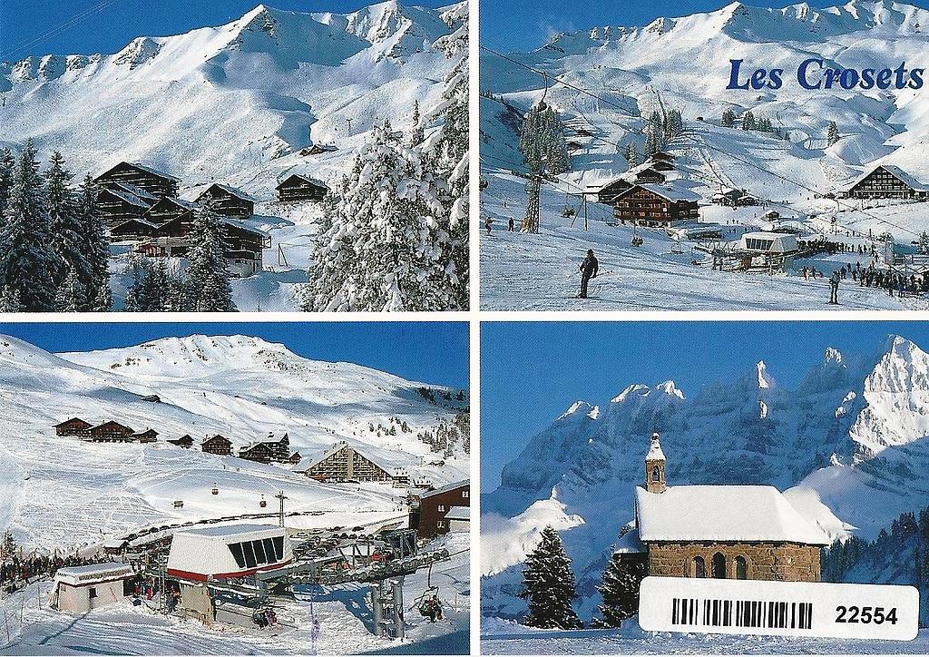 Postcards 22554 w Les Crosets