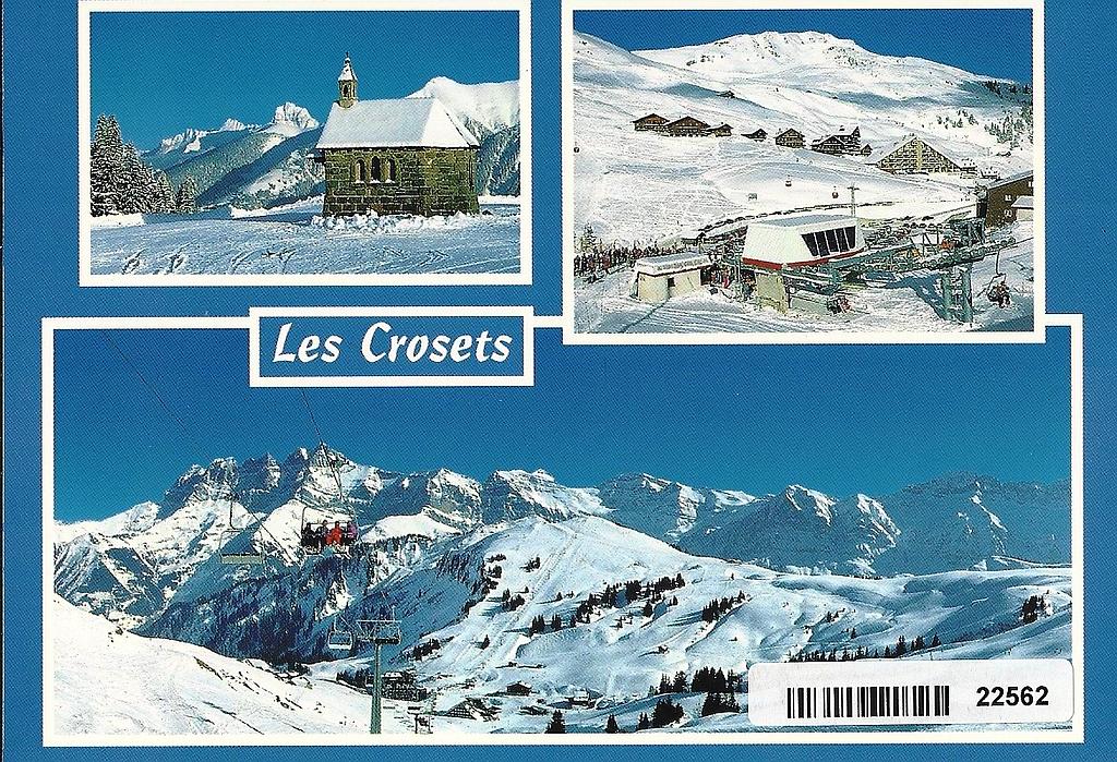 Postcards 22562 w Les Crosets