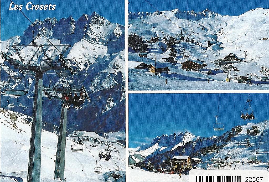 Postcards 22567 w Les Crosets