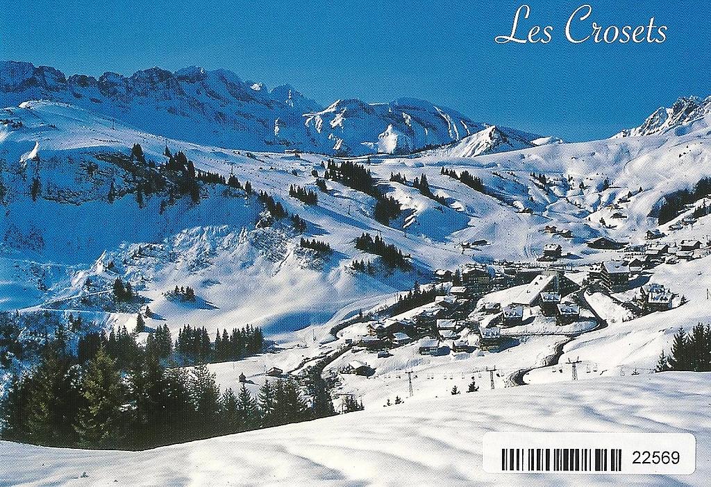 Postcards 22569 w Les Crosets
