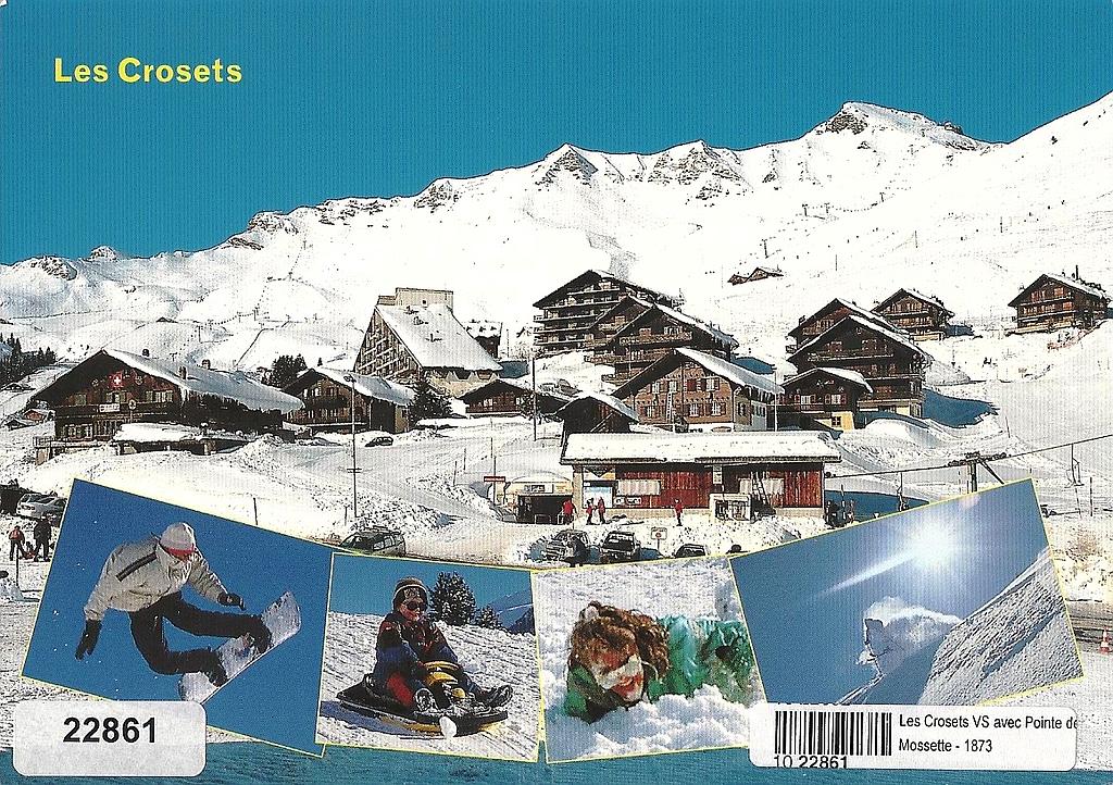 Postcards 22861 w Les Crosets