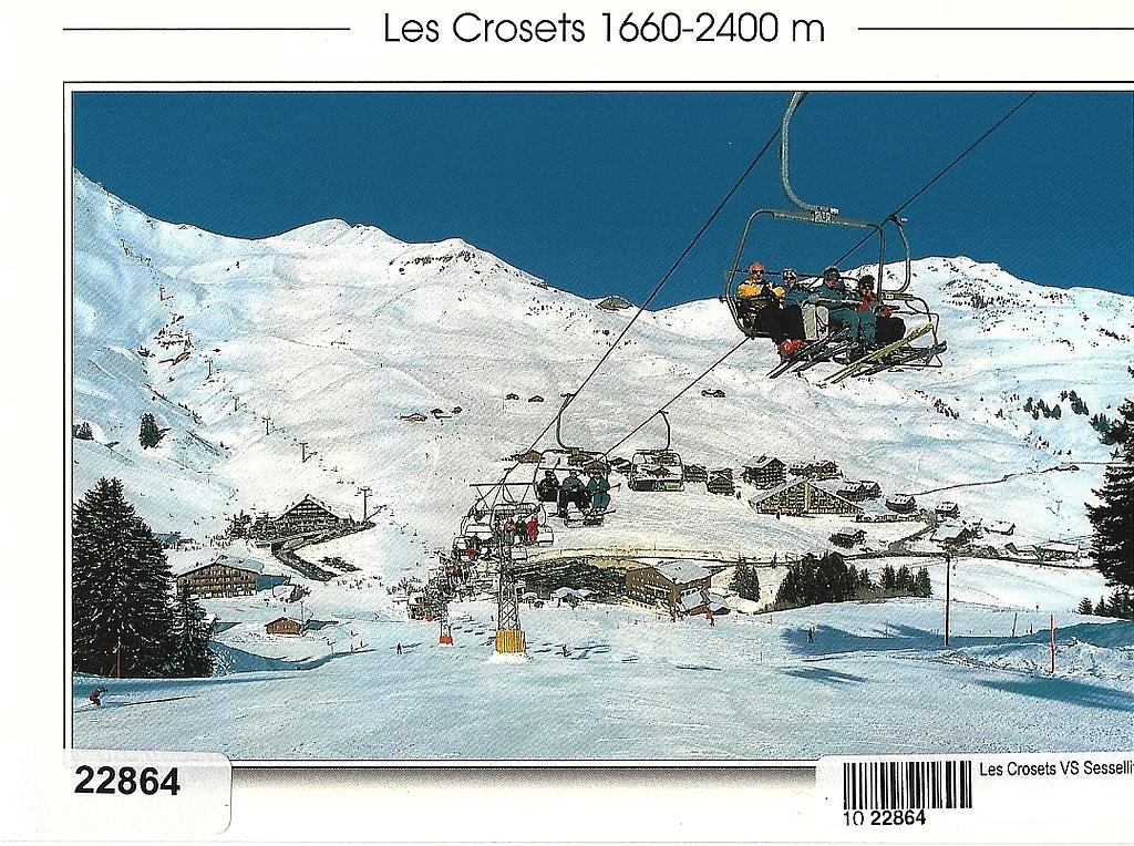 Postcards 22864 w Les Crosets