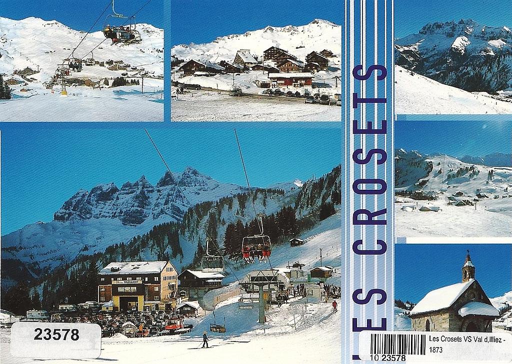 Postcards 23578 w Les Crosets