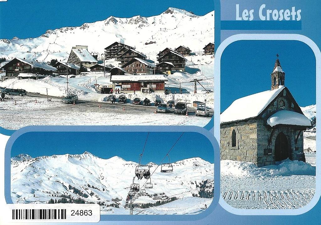 Postcards 24863 w Les Crosets