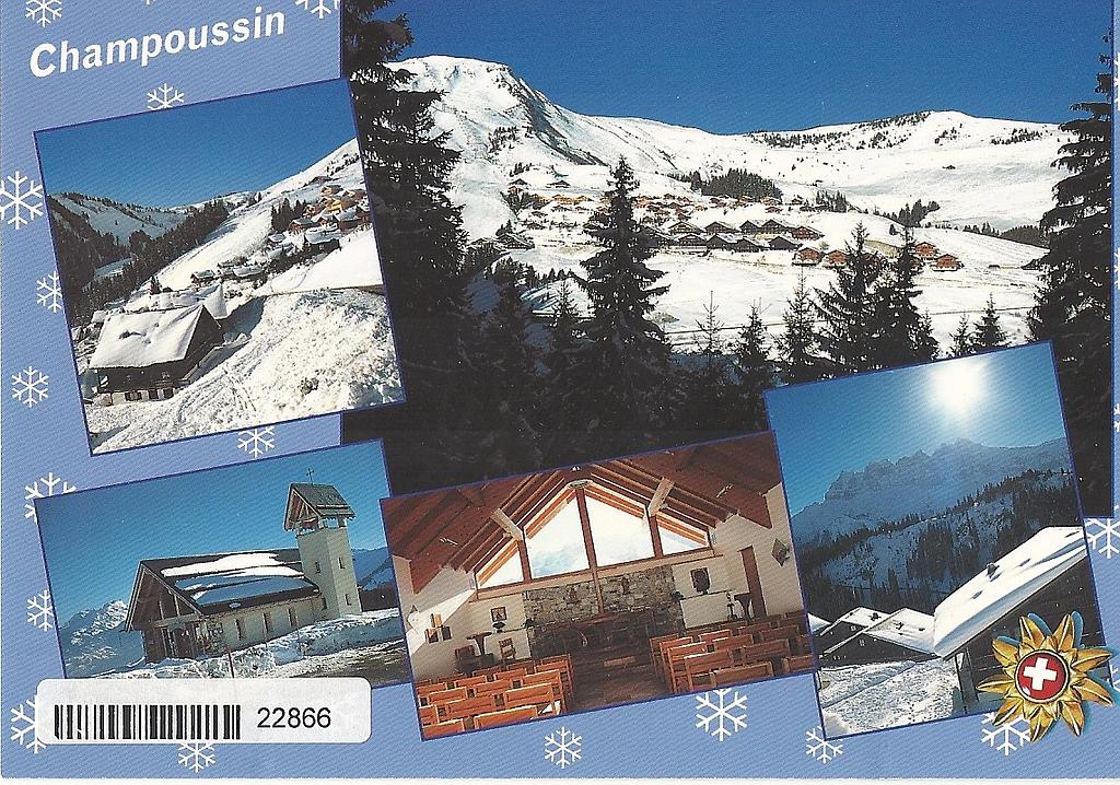 Postcards 22866 w Champoussin