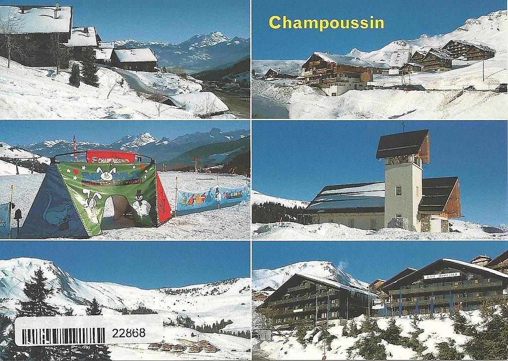 Postcards 22868 w Champoussin