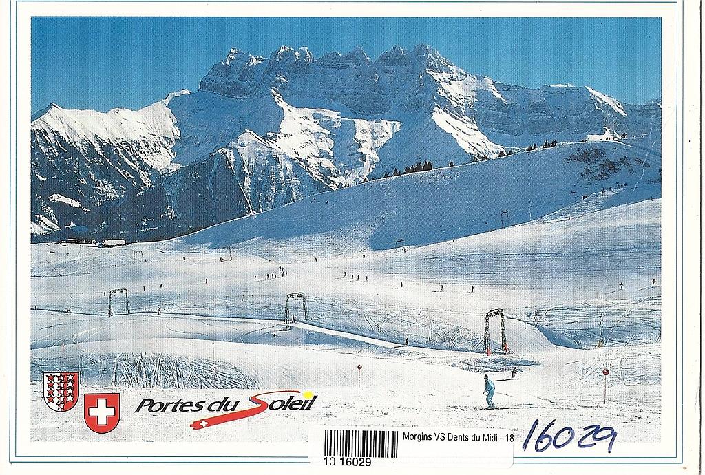 Postcards 16029 w Morgins