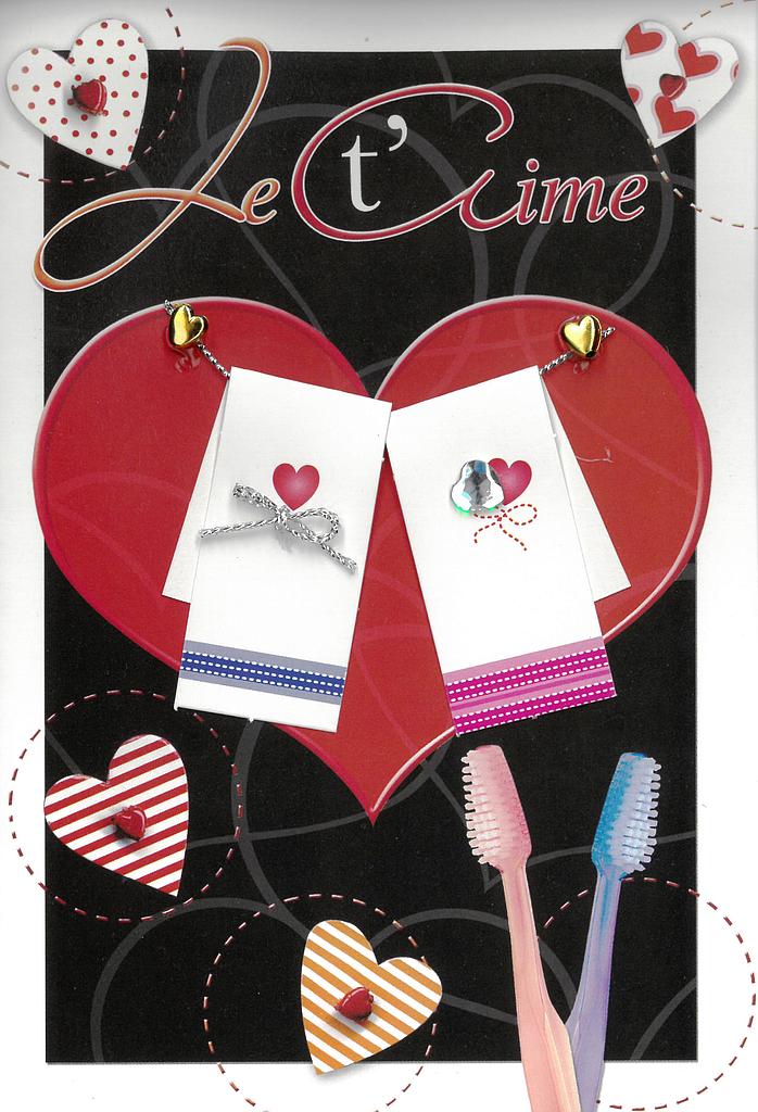 Carte Saint-Valentin