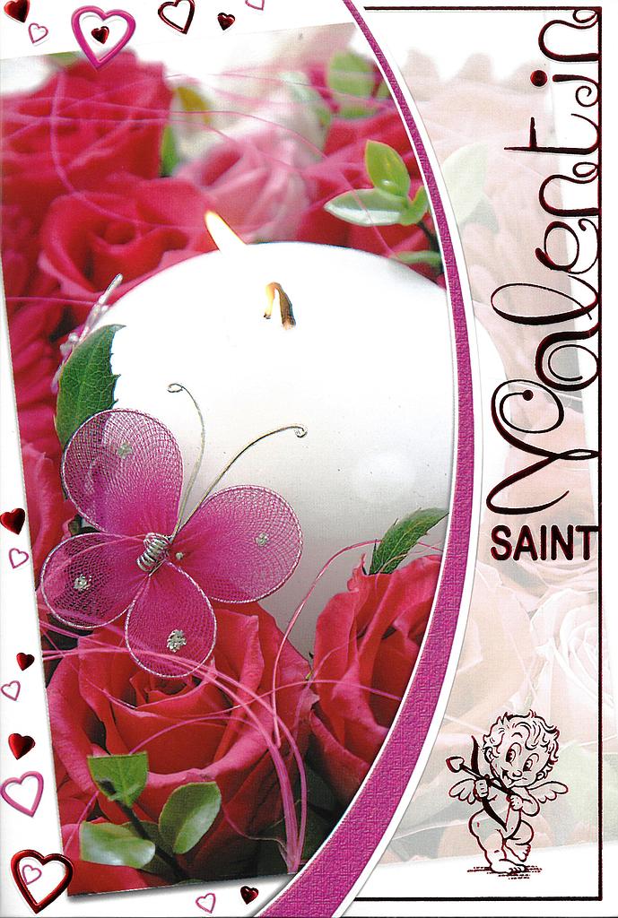 Carte Saint-Valentin