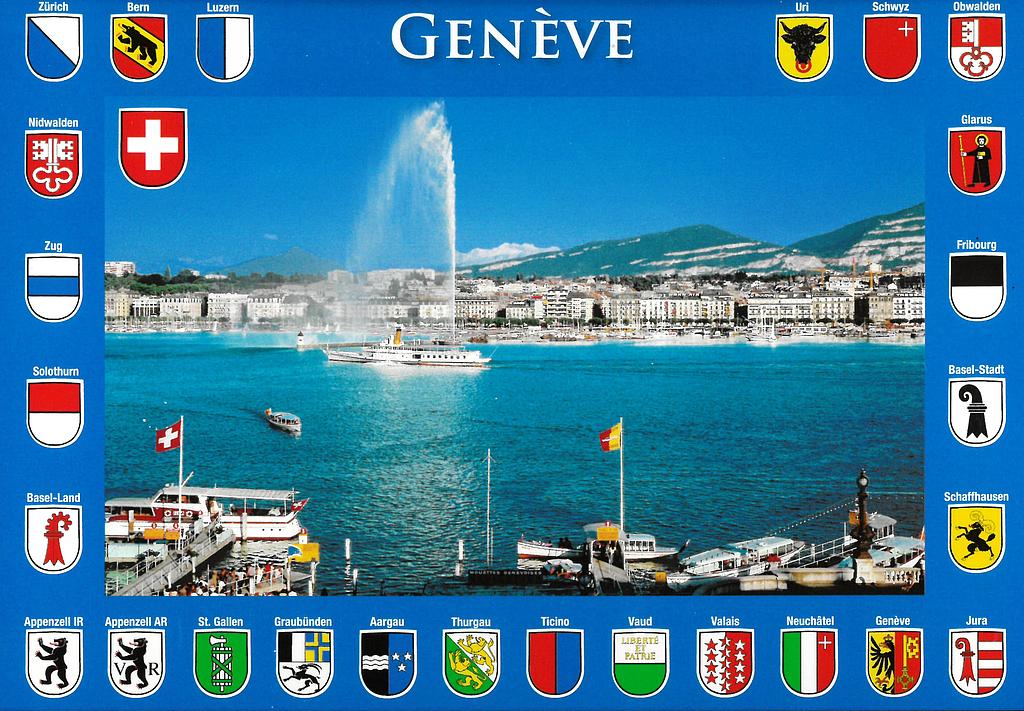 Postcards 29174 Genève (Genf)