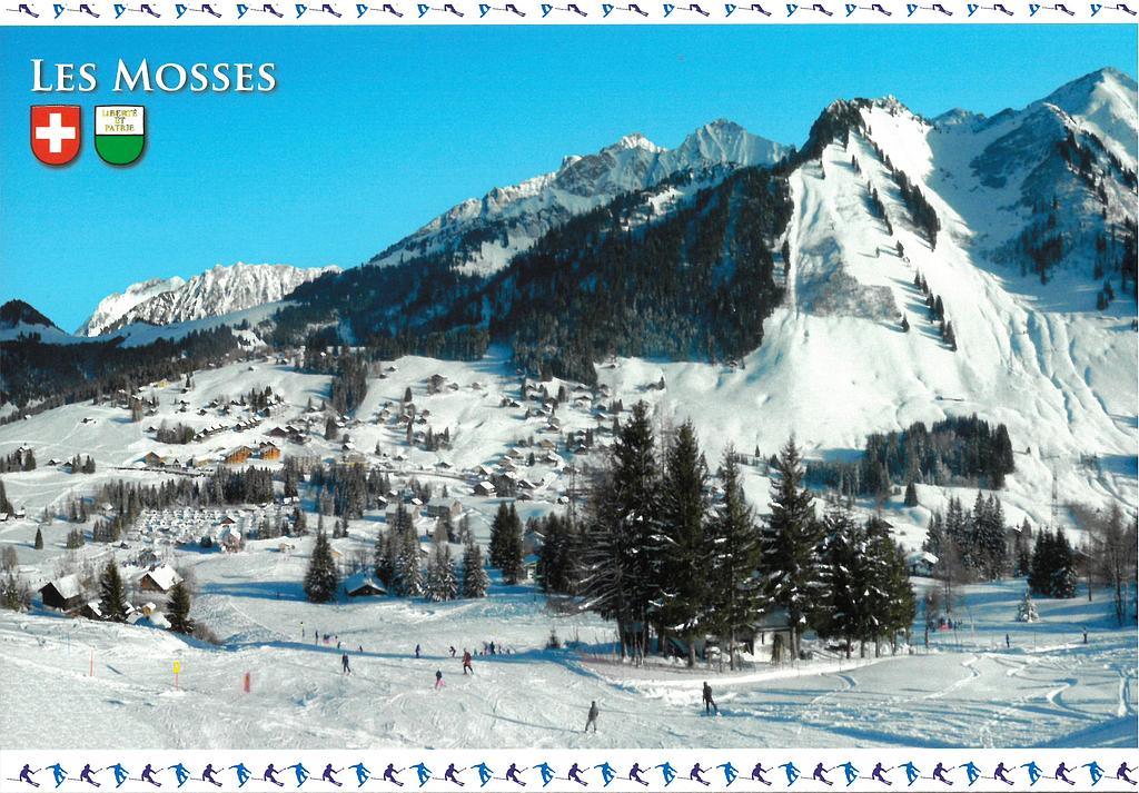 Postcards 29187w Les Mosses