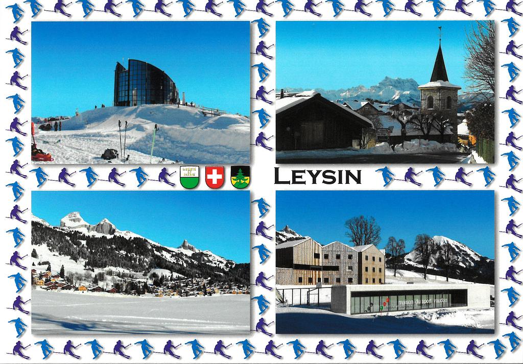 Postcards 16299 Leysin-Tour d'Aï