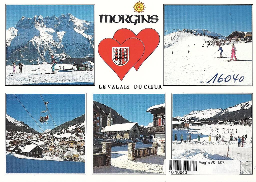 Postcards 16040 w Morgins 