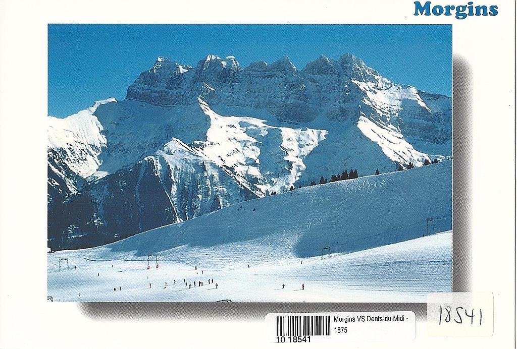 Postcards 18541 w Morgins-Dents du Midi