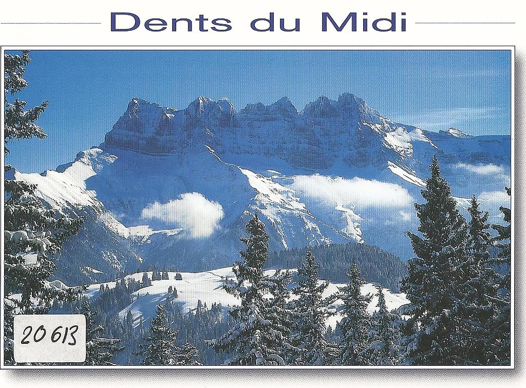 Postcards 20613 w Dents du Midi