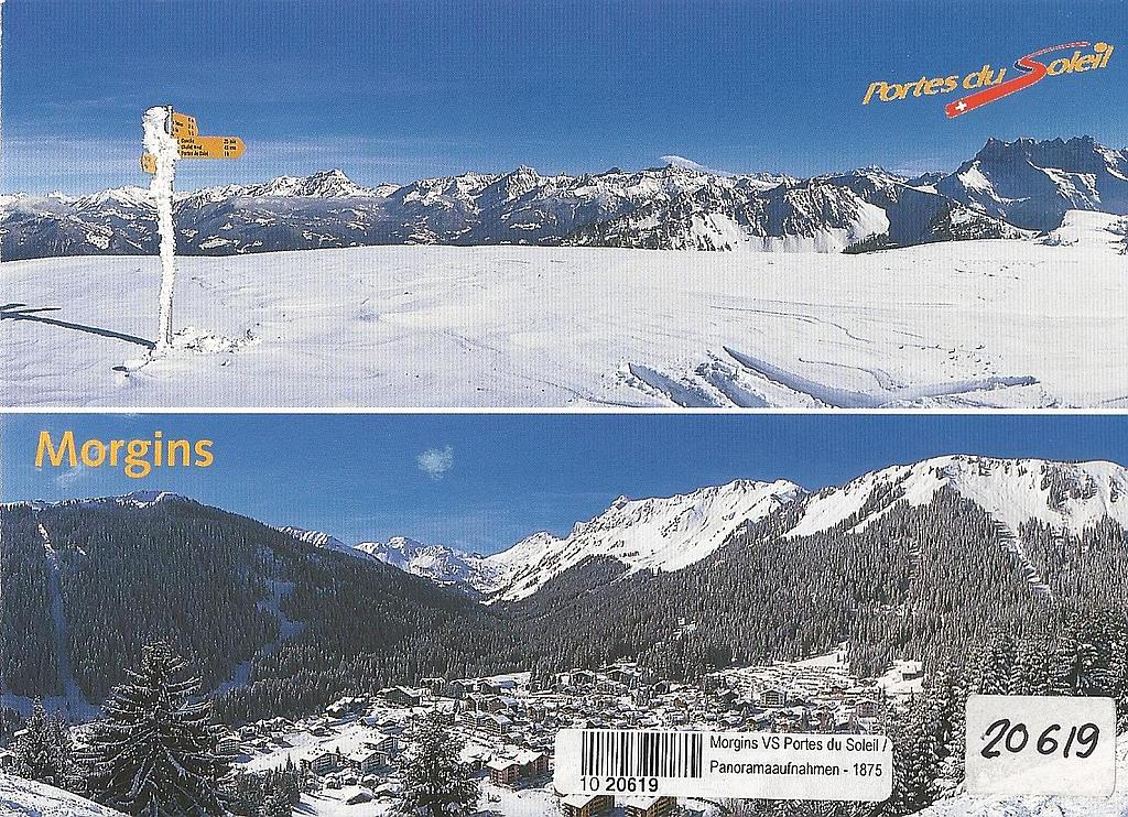 Postcards 20619 w Morgins