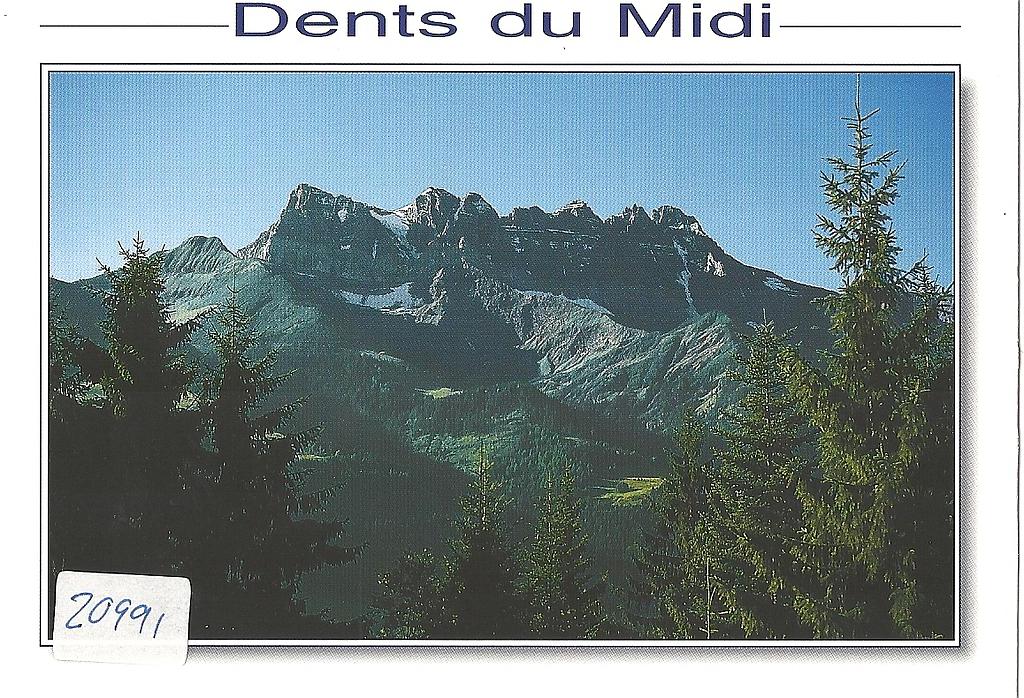 Postcards 20991 Dents du Midi
