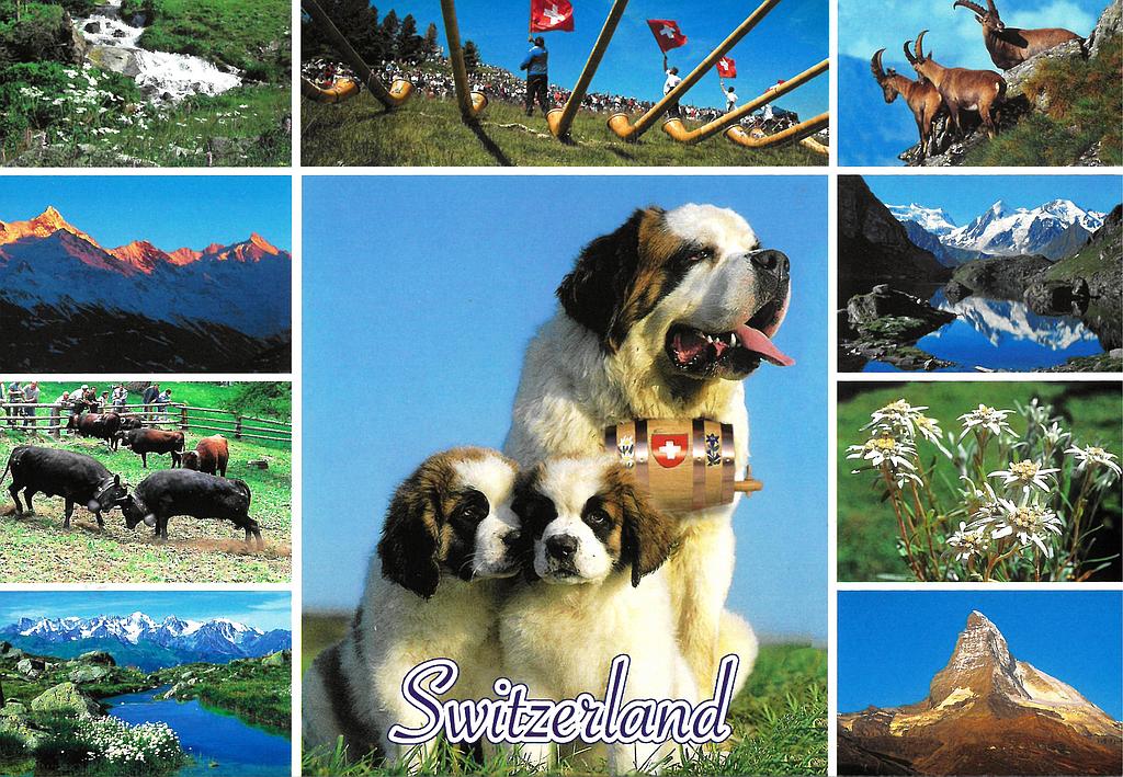 Postcards 90187 Switzerland