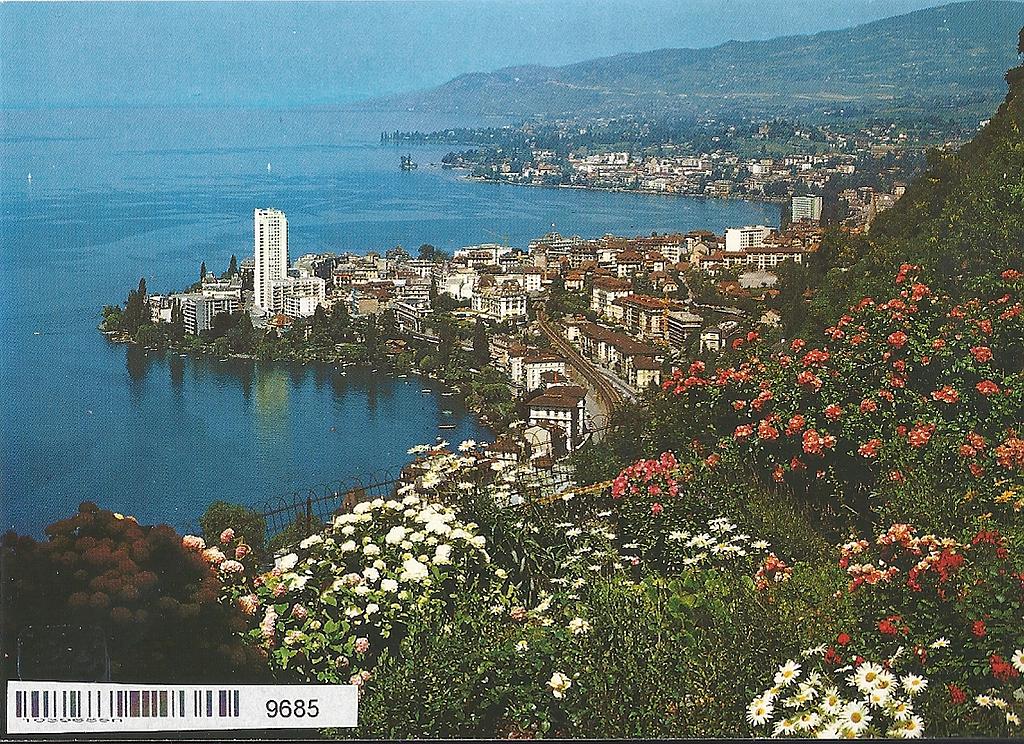 Postcards 09685 Clarens - Vevey - Mont-Pèlerin - Montreux