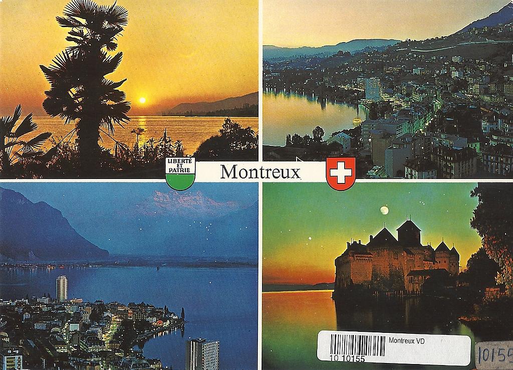 Postcards 10155 Montreux