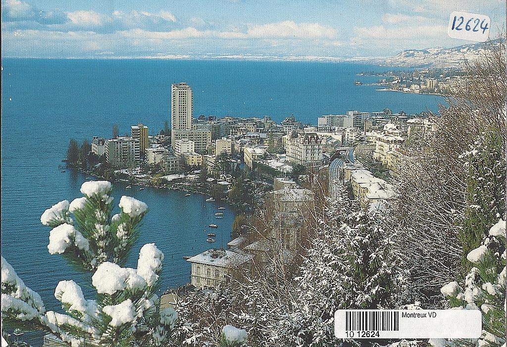 Postcards 12624 Montreux