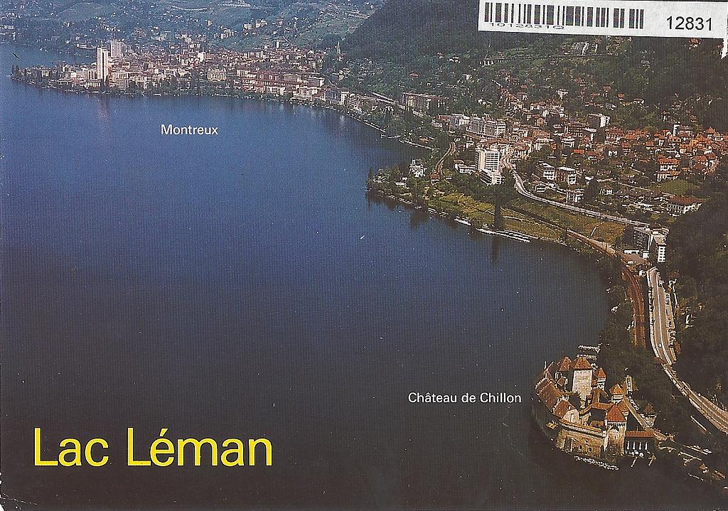 Postcards 12831 Château de Chillon - Montreux - Territet