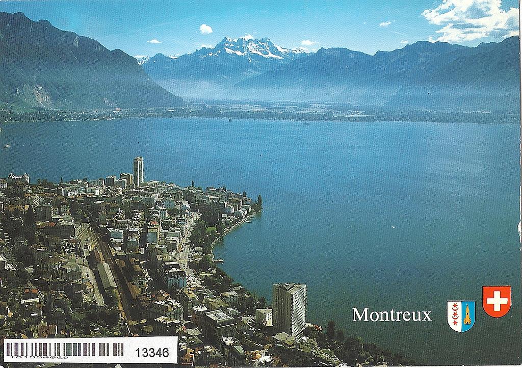 Postcards 13346 Montreux, Dents-du-Midi