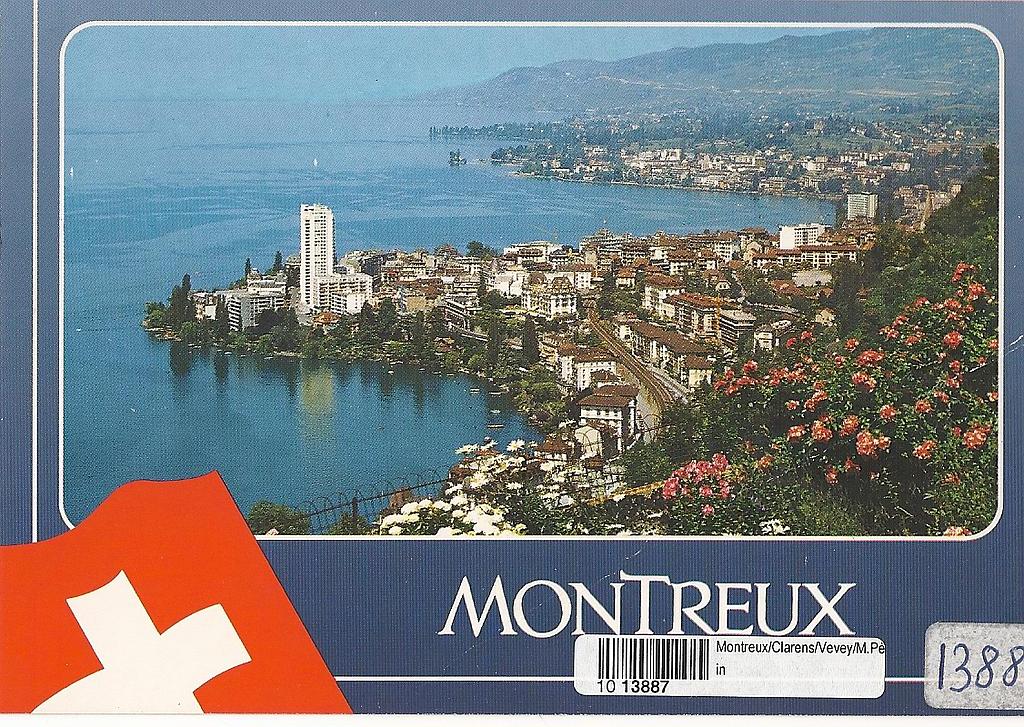 Postcards 13887 Montreux - Clarens - Vevey - Mont Pèlerin
