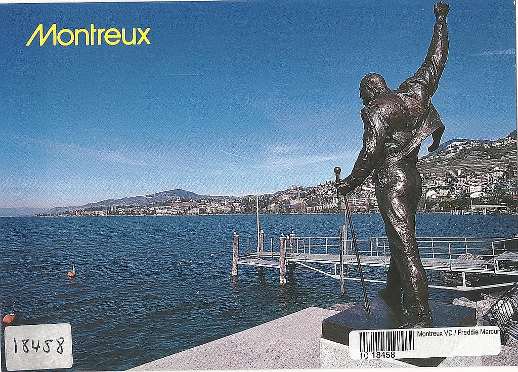 Postcards 18458 Montreux Freddie Mercury